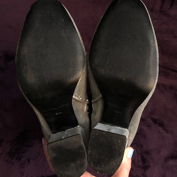 Kendall + Kylie Sequin Silver Booties - Picture 8 of 10